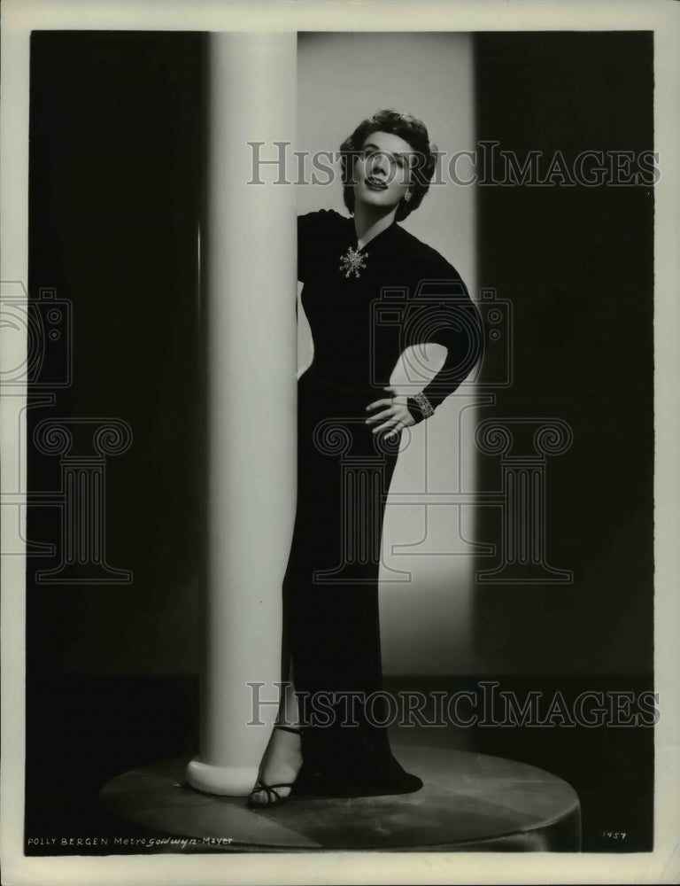 1953 Press Photo Polly Bergen - cvp77434- Historic Images