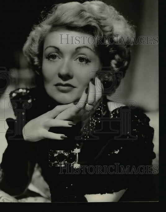 1944 Press Photo Constance Bennett - cvp77448 - Historic Images