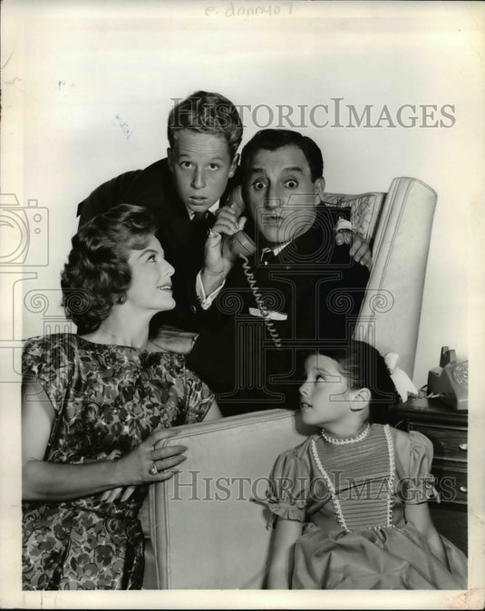 1960 Press Photo Danny Thomas - Historic Images