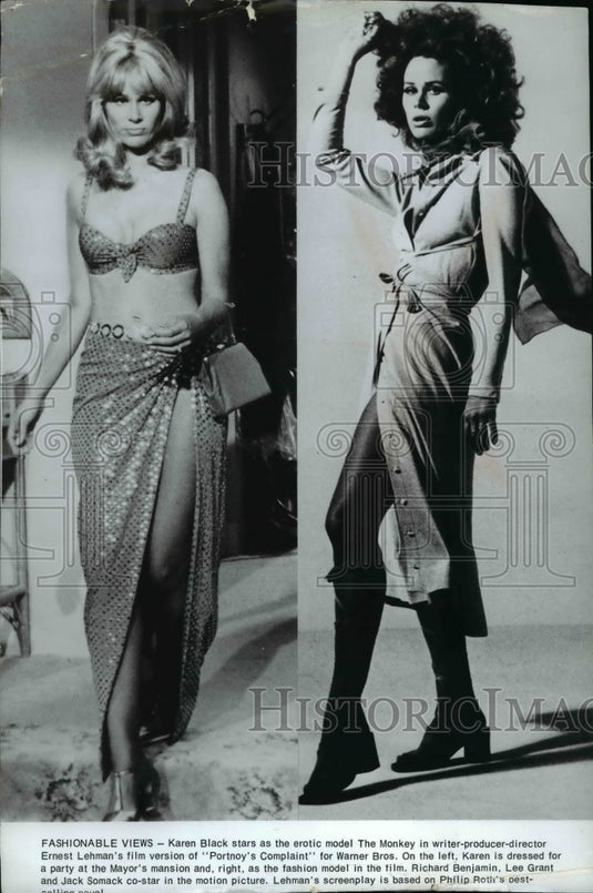 1972 Press Photo Karen Black in Portnoy's Complaint - Historic Images