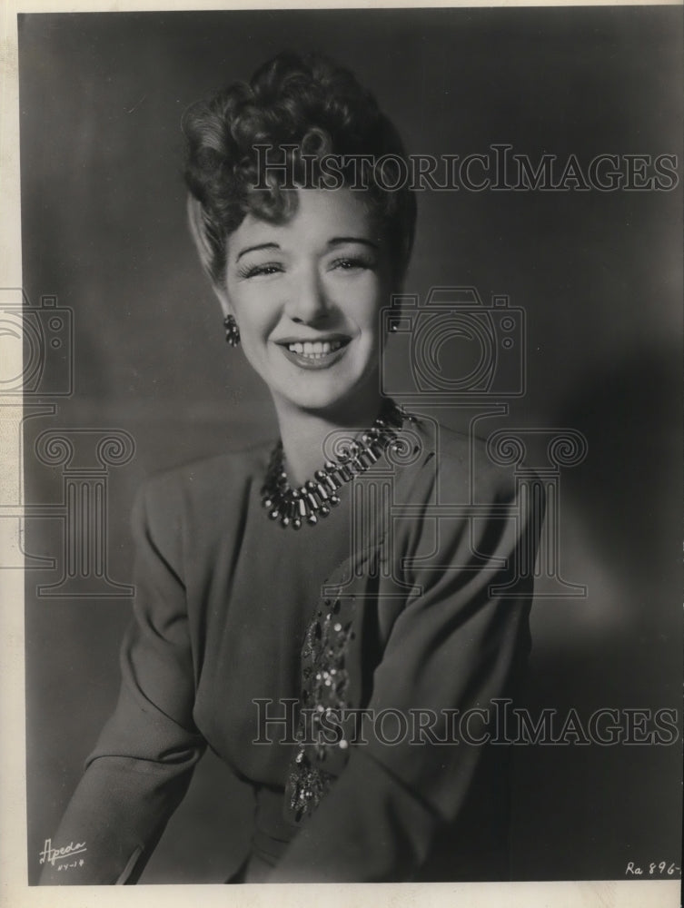 1949 Press Photo Nina Olivette Lady Jane in Rose Marie - cvp77874-Historic Images