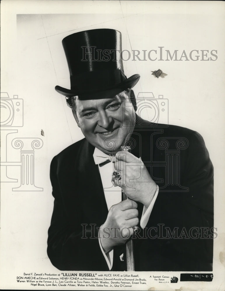 1941, Edward Arnold in Lillian Russell - cvp77908 - Historic Images