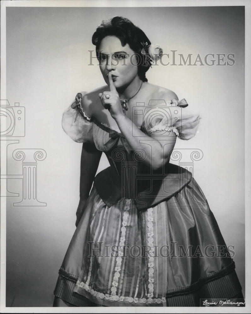 1961, Mildred Allen in L&#39;Blisir d&#39;Amore - cvp78092 - Historic Images