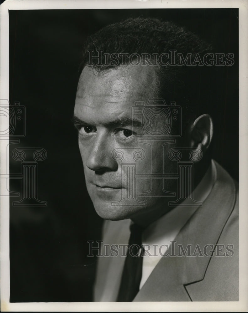 Press Photo Actor Frank Lovejoy - Historic Images
