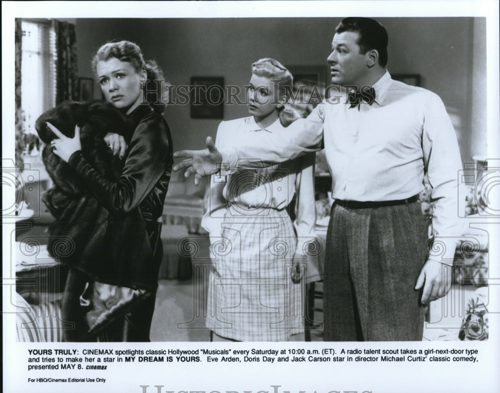 1933, Eve Arden, Doris Day &amp; Jack Carson in My Dream is Yours - Historic Images