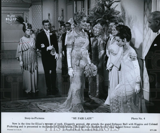 1966 Press Photo Scene from My Fair Lady - Historic Images