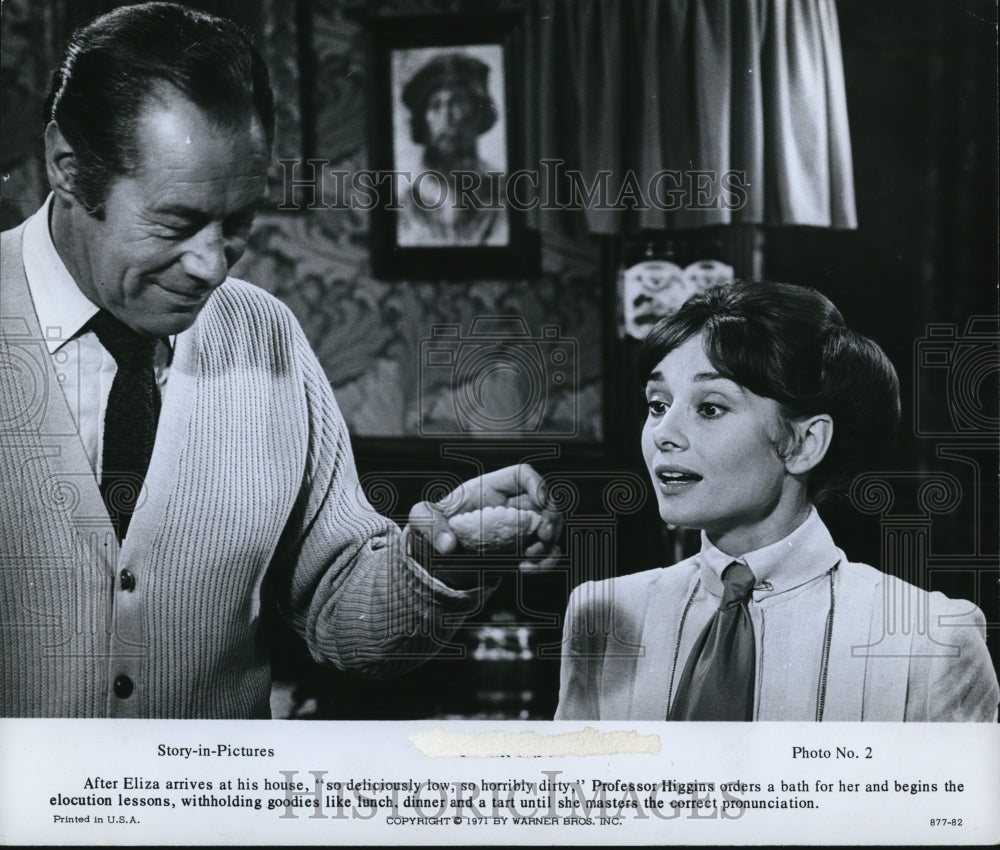 1971 Press Photo Scene from My Fair Lady - Historic Images