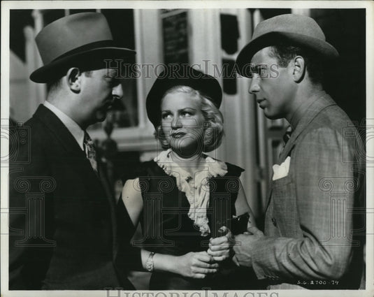 1971 Press Photo Claire Trevor & Humphrey Bogart in Dead End - cvp78511 - Historic Images