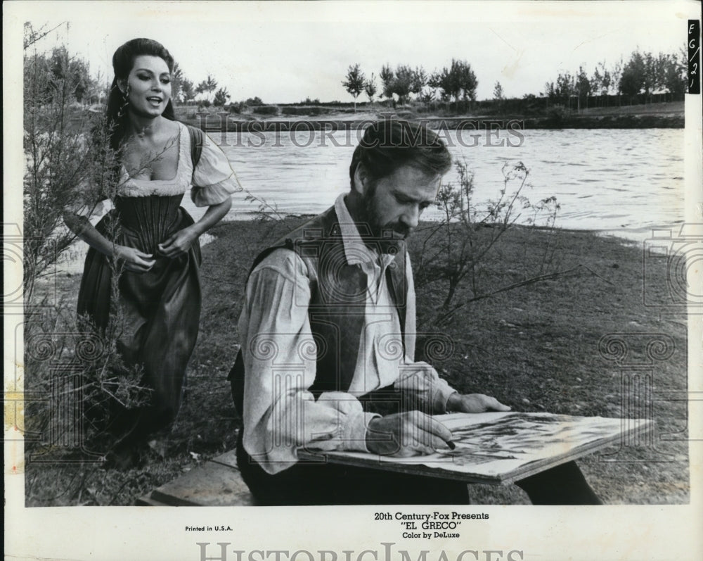 1967, Audrey Hepburn & Mel Ferrer in El Greco - cvp78529 - Historic Images