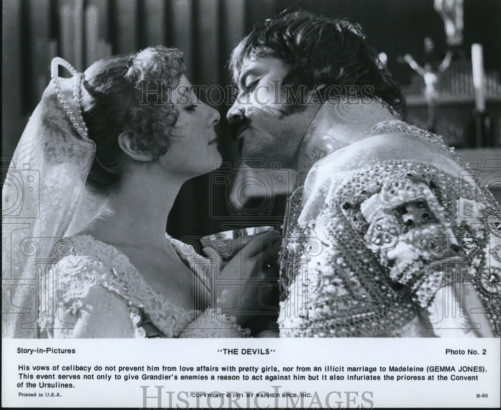 1971 Press Photo Gemma Jones in The Devils - Historic Images