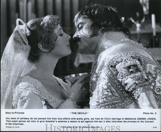 1971 Press Photo Gemma Jones in The Devils - Historic Images