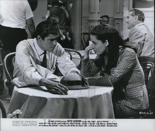1967 Press Photo Remi Santoni & Janet Margolin in Enter Laughing - Historic Images