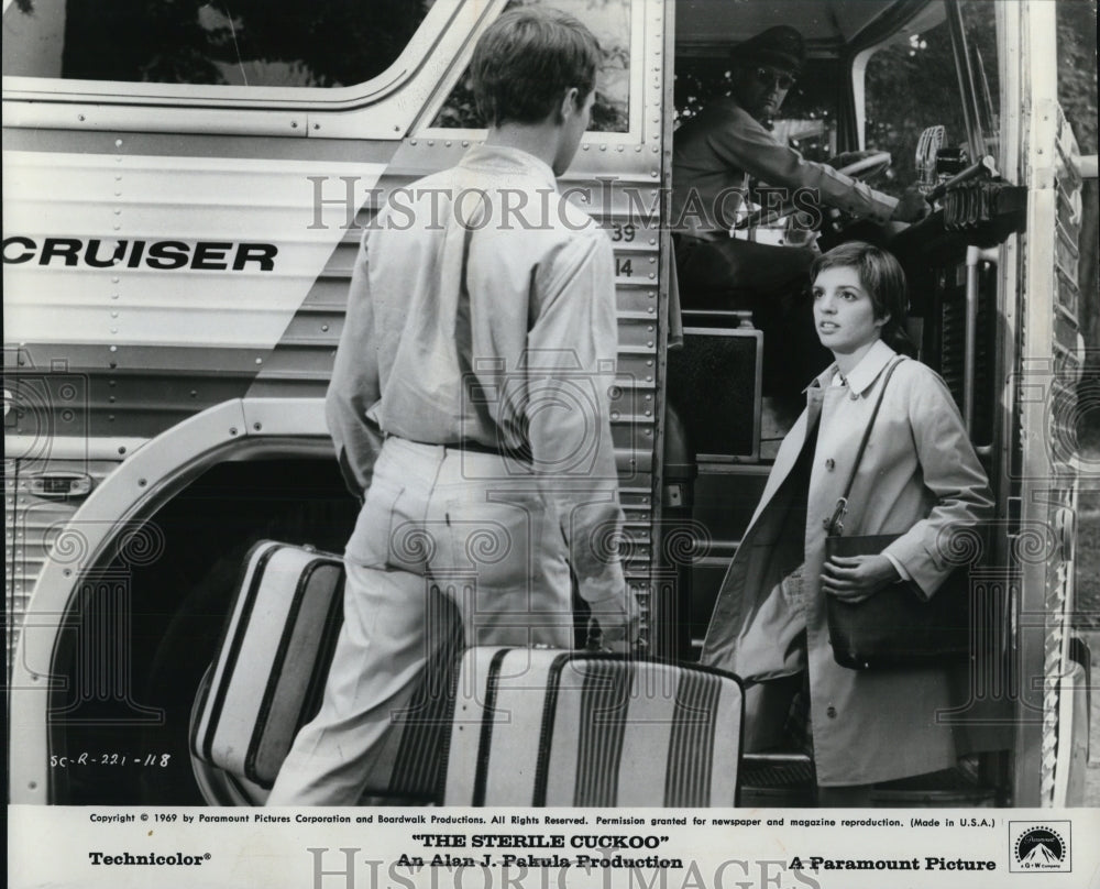 1969 Press Photo Liza Minnelli in The Sterile Cuckoo - Historic Images