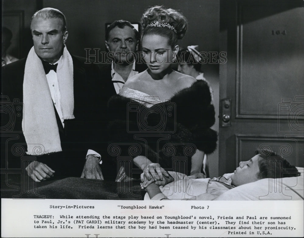 1965 Genevieve Page and Pat Cardi in Youngblood Hawke - Historic Images