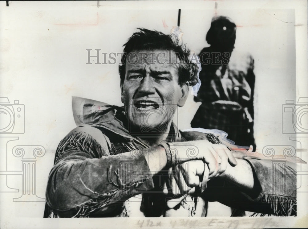1978 Press Photo John Wayne in Hondo - cvp78705- Historic Images