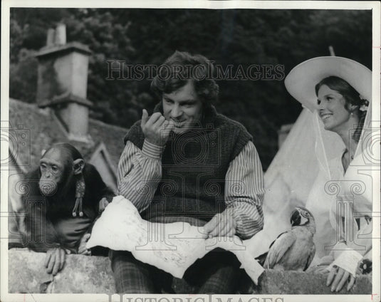 1966 Press Photo Che Che the Chimp in Doctor Dolittle - Historic Images