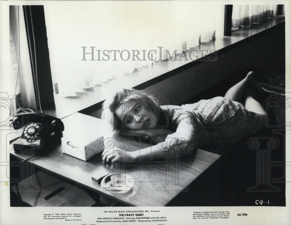 1969, Ina Mela in The Crazy Quilt - cvp78951 - Historic Images