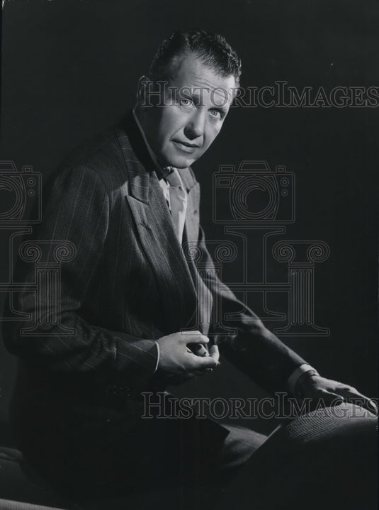 1950 Press Photo Ralph Bellamy - cvp78980- Historic Images