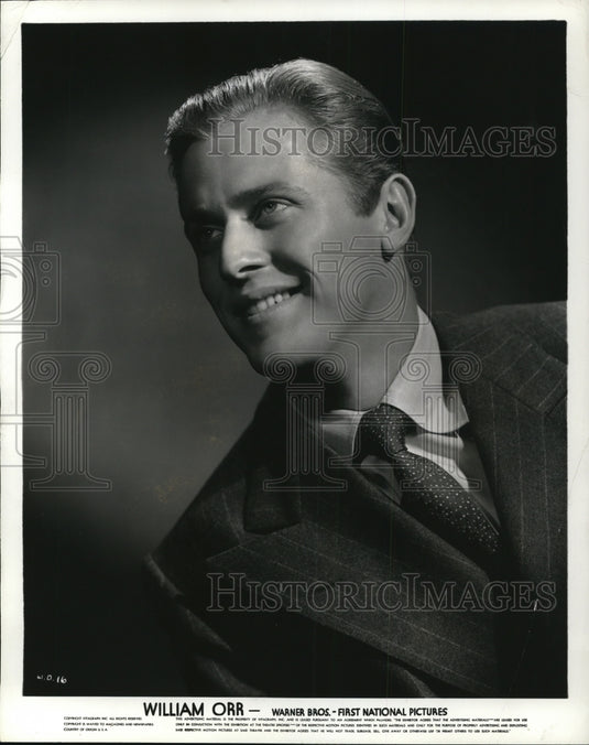 1940 Press Photo William Orr - Historic Images