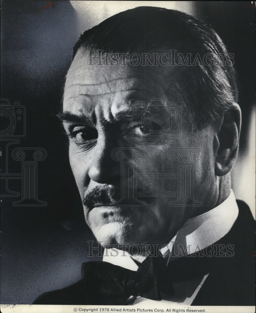 1978 Press Photo Laurence Olivier in The Betsy - cvp79137 - Historic Images