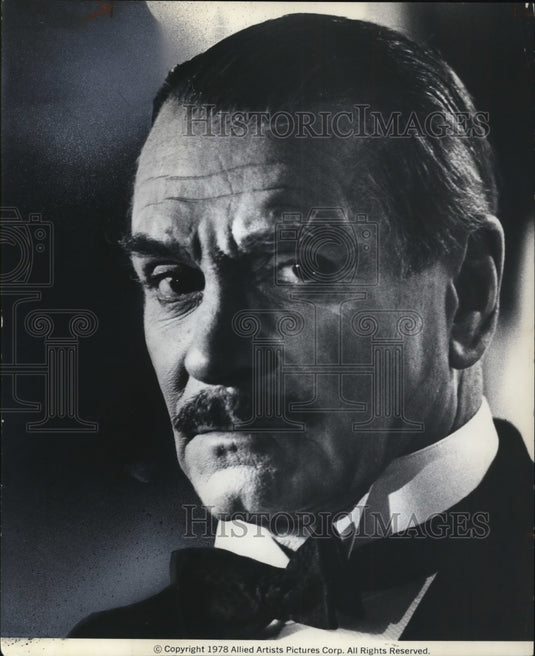 1978 Press Photo Laurence Olivier in The Betsy - cvp79137 - Historic Images