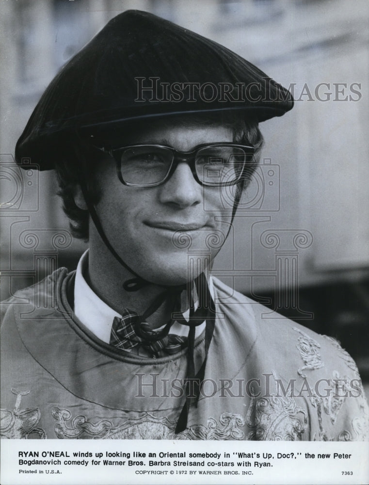 1972 Press Photo Ryan O'Neal in What's Up Doc? - cvp79157-Historic Images