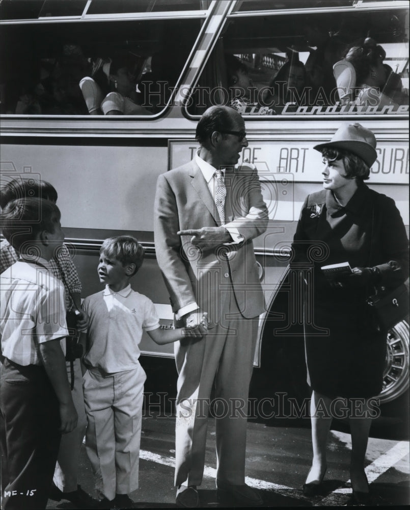 1969 Press Photo Mark Harris & Phil Silvers in Buona Sera Mrs Campbell - Historic Images