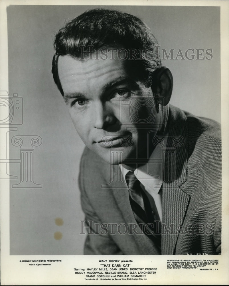 1965 Dean Jones in That Darn Cat - Historic Images