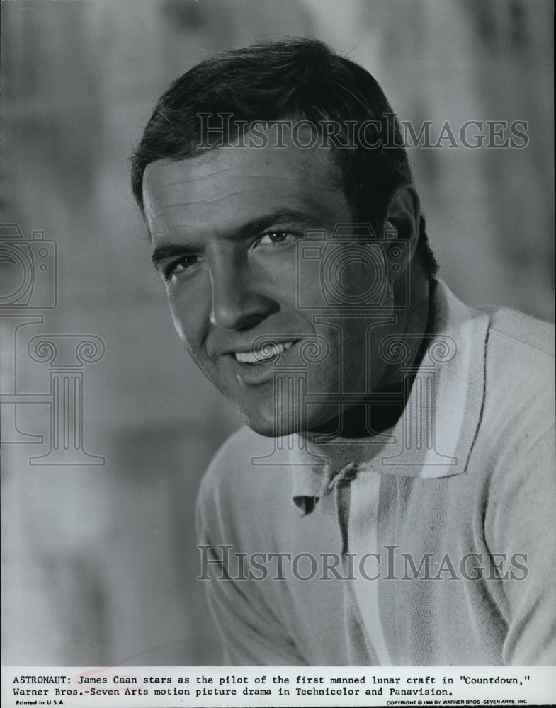 1968 Press Photo James Caan in Countdown - Historic Images