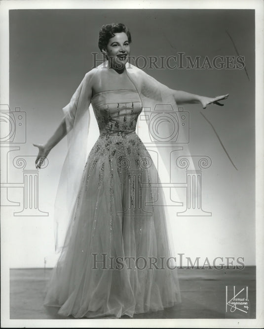 1952 Press Photo Teddie King - Historic Images