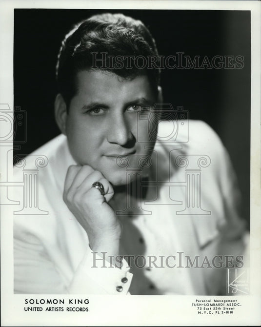1966 Press Photo Solomon King - Historic Images