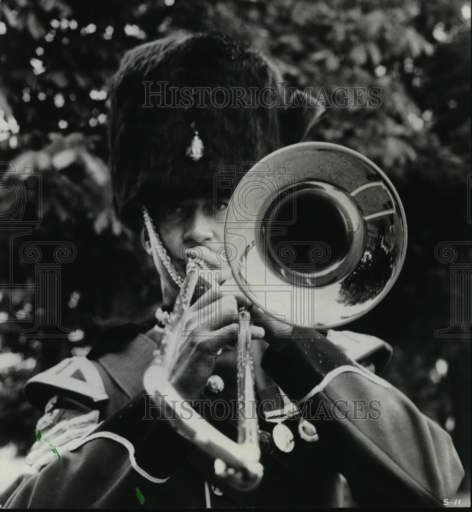 1964 Band Staff Sgt Peter Horton in Pomp &amp; Ceremony  - Historic Images