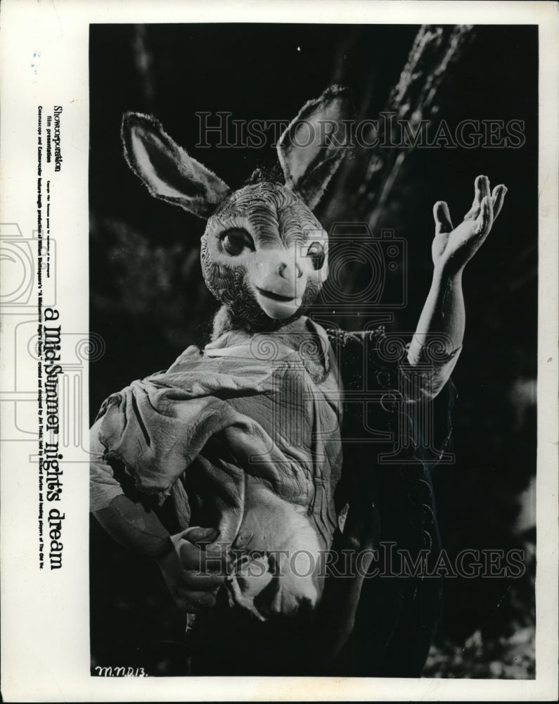 1963 Press Photo Puppet in Midsummer Night&#39;s Dream - Historic Images