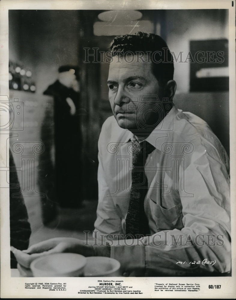 1960 Press Photo Henry Morgan on Murder Inc. - cvp79976-Historic Images