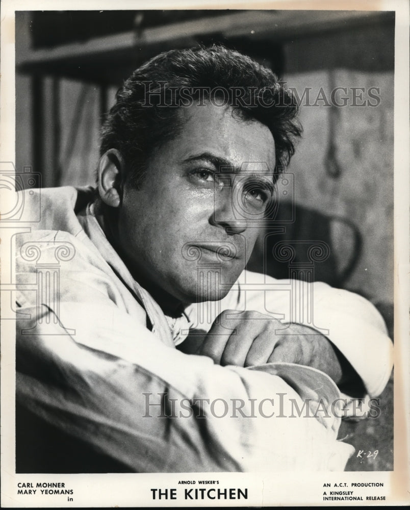 1962 Carl Mohner in The Kitchen  - Historic Images