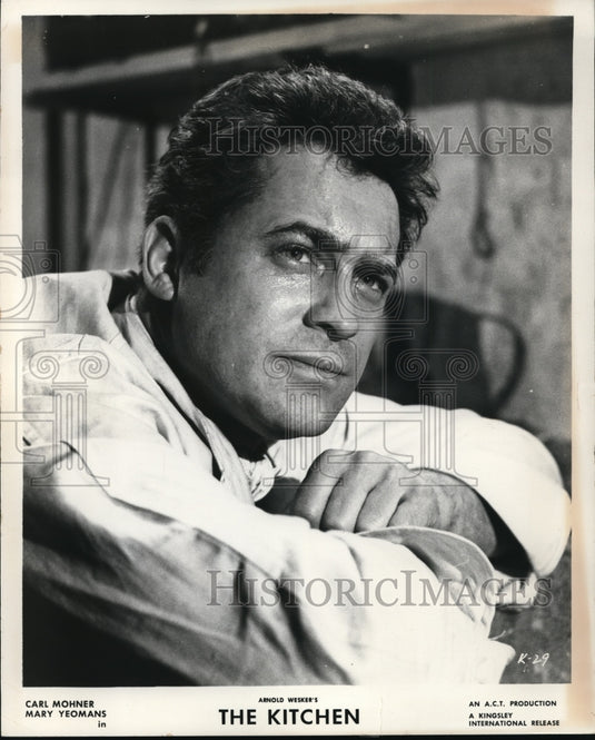 1962 Carl Mohner in The Kitchen  - Historic Images