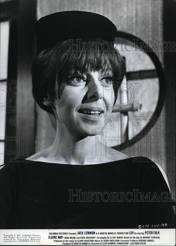 1967 Press Photo Elaine May in Luv - Historic Images