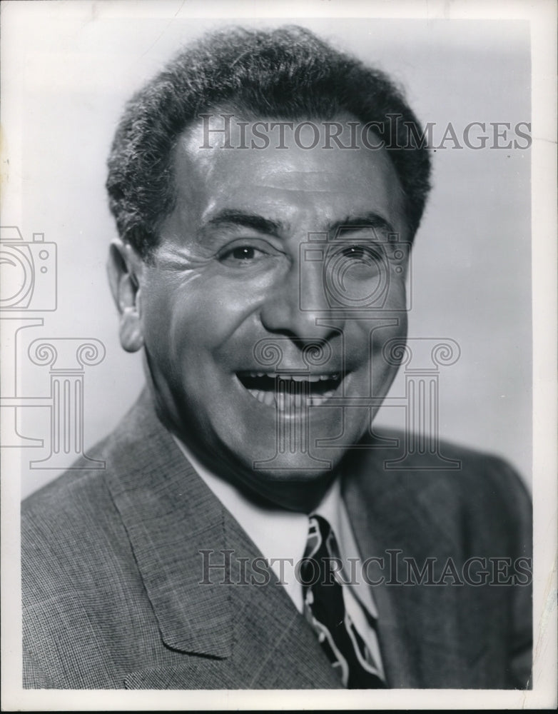 1951 Press Photo Jack Pearl, Radio - cvp80082 - Historic Images
