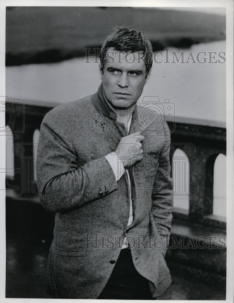 1965 Press Photo George Peppard in The Third Day - cvp80107 - Historic Images