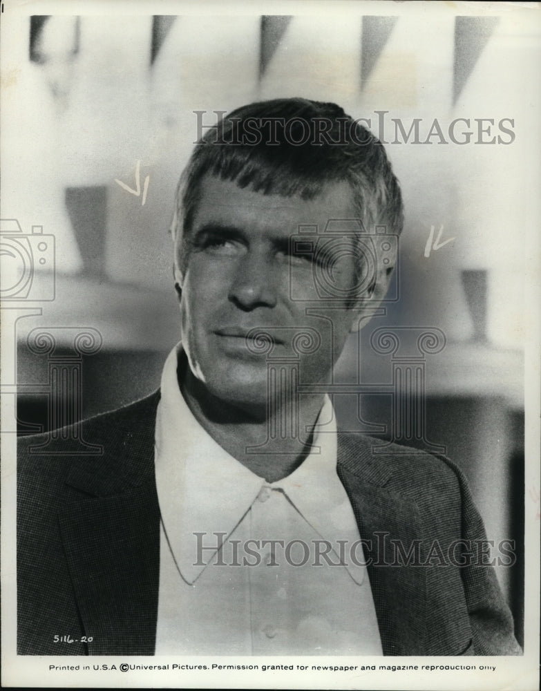 1974 Press Photo George Peppard in The Groundstar Conspiracy - cvp80108 - Historic Images