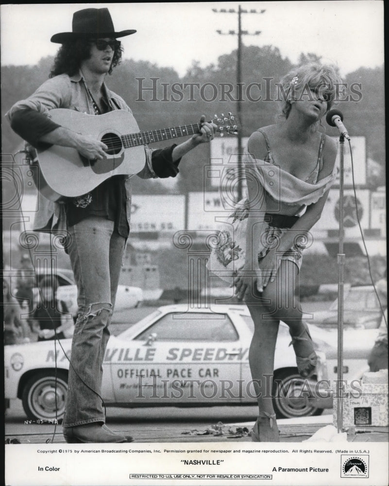 1976 Press Photo Scene from Nashville - Historic Images