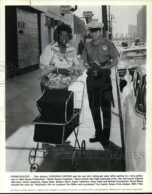 1978 Press Photo Virginia Capers in North Avenue Irregulars - Historic Images