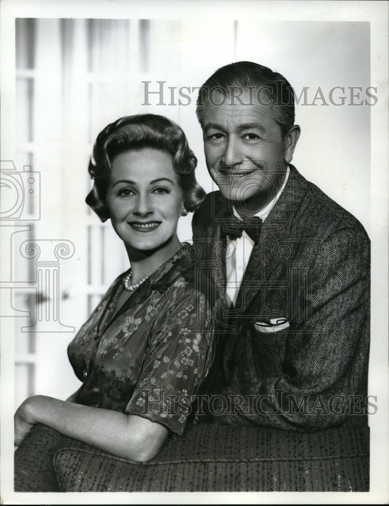 1961 CBS presents Window On Main Street with Robert Young and - Historic Images