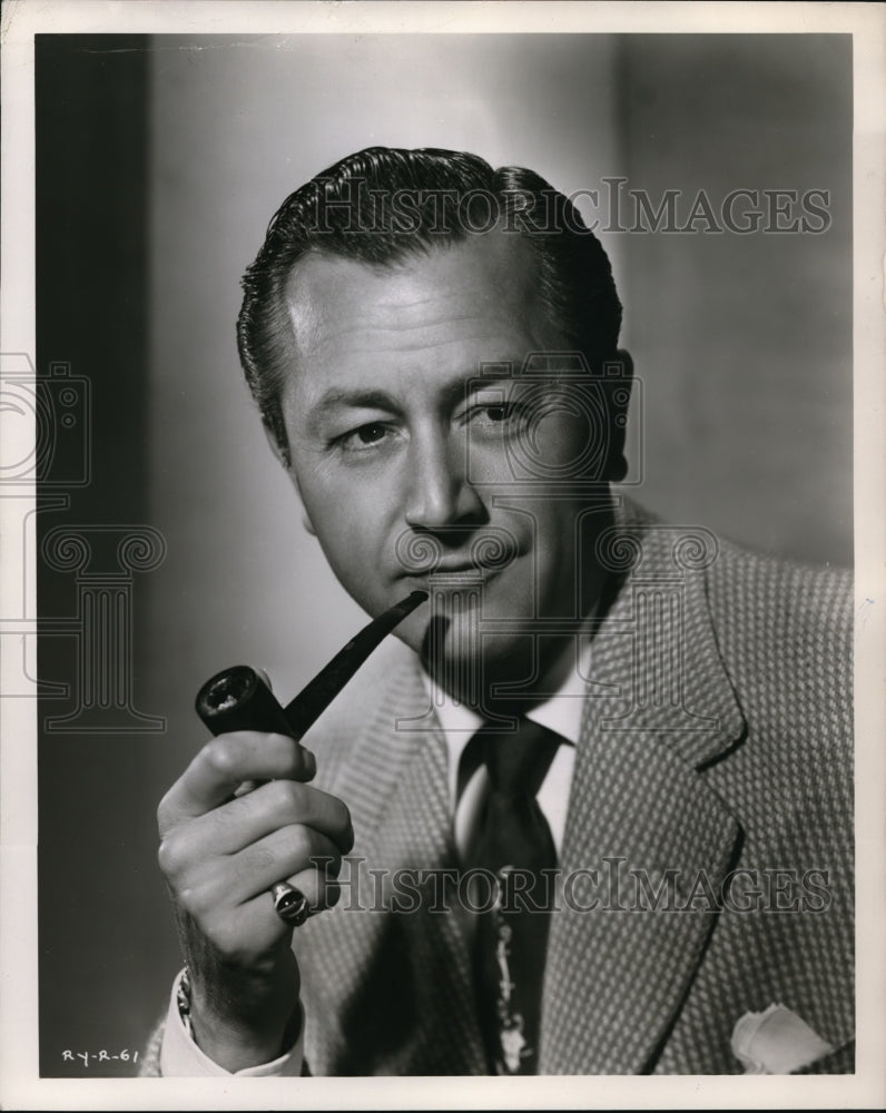 Robert Young stars in The Frame Up on CBS - Historic Images