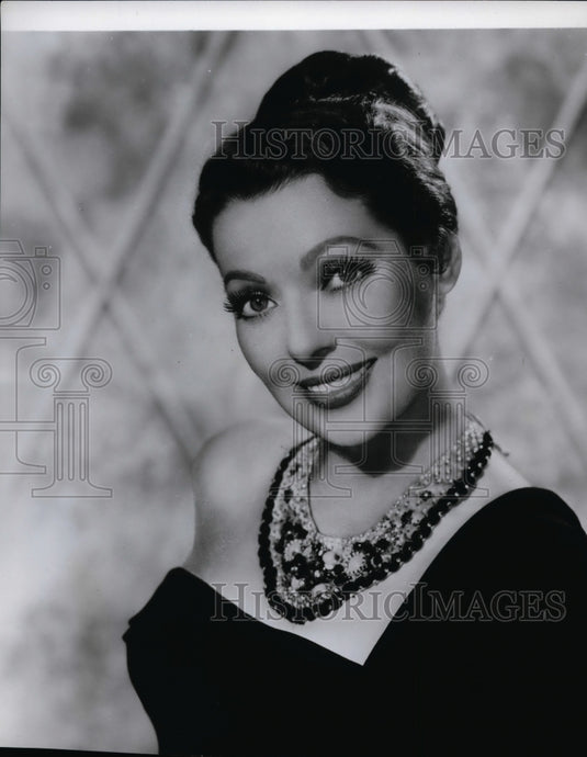 1960 Press Photo Loretta Young - Historic Images