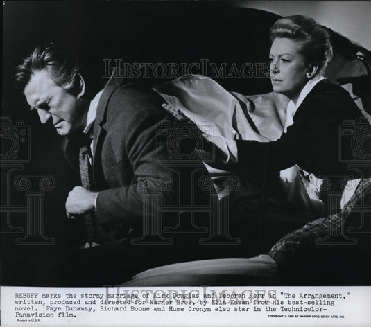 1970 Press Photo Richard Boone & Hume Cronyn in The Arrangements - Historic Images