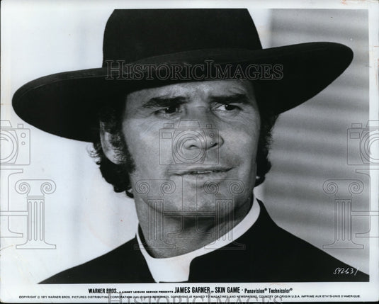 1975 Press Photo James Garner in Skin Game - Historic Images