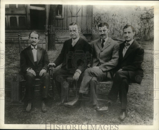 1941 Press Photo Henry Richman Nathan Richman Henry Richman Charles Richman - Historic Images