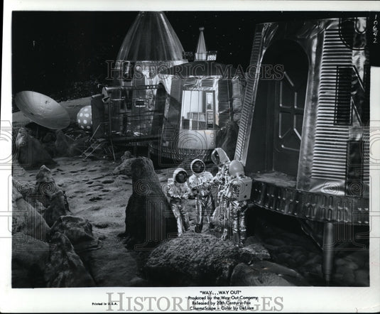 1966 Press Photo Scene From Way Way Out - Historic Images