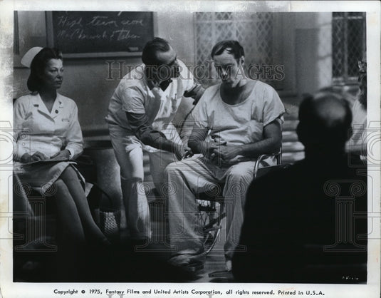 1976 Press Photo Jack Nicholson in One Flew Over the Cuckoo's Nest - Historic Images